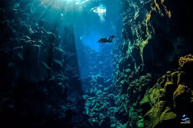 Dive the Silfra, Iceland