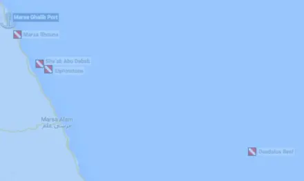 dive map area