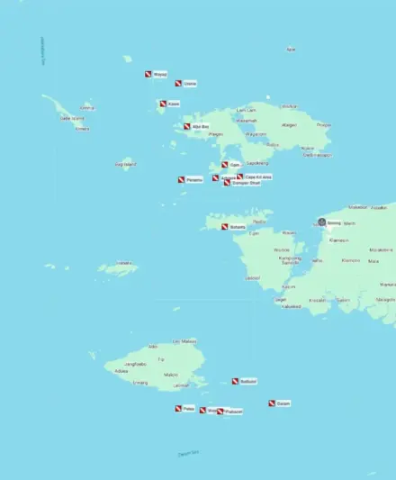 dive map area